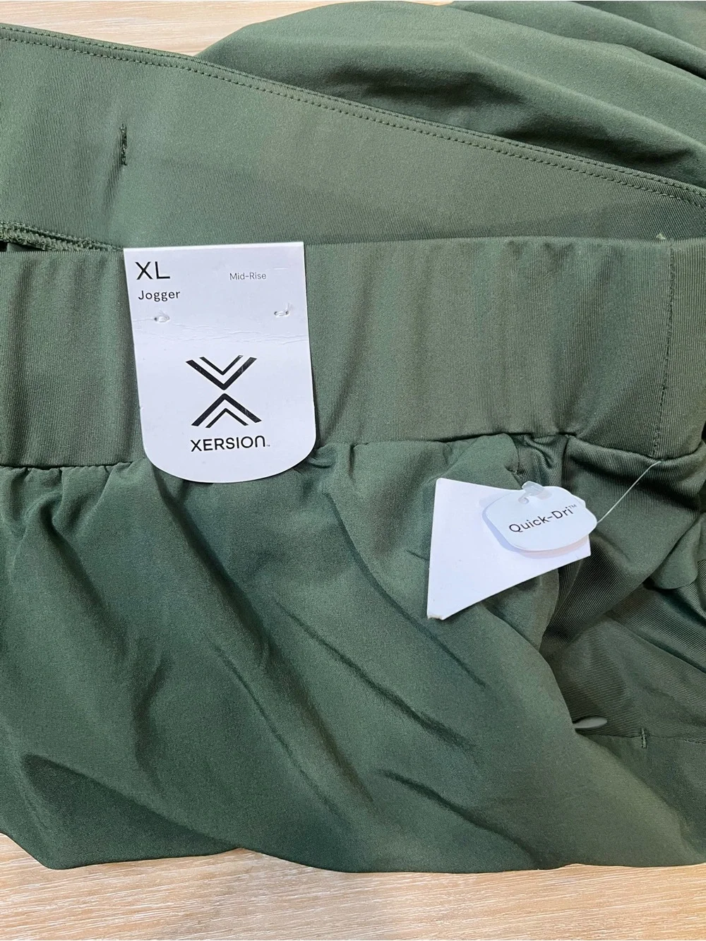 Xersion Women’s Olive Jogger Pants Size XL - Picture 3 of 7
